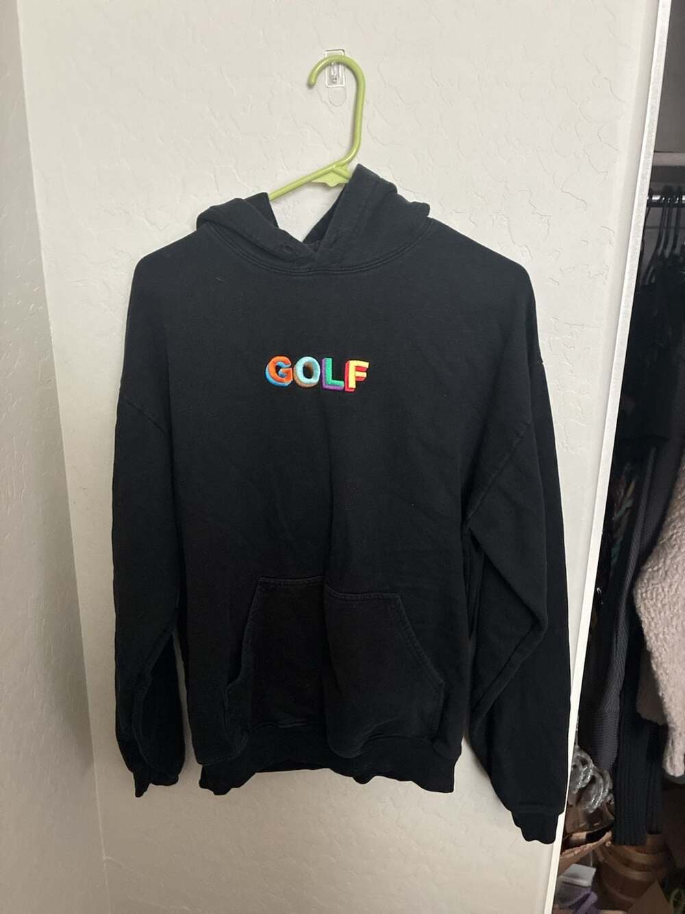 GOLF WANG Multi 3D Logo Black Hoodie